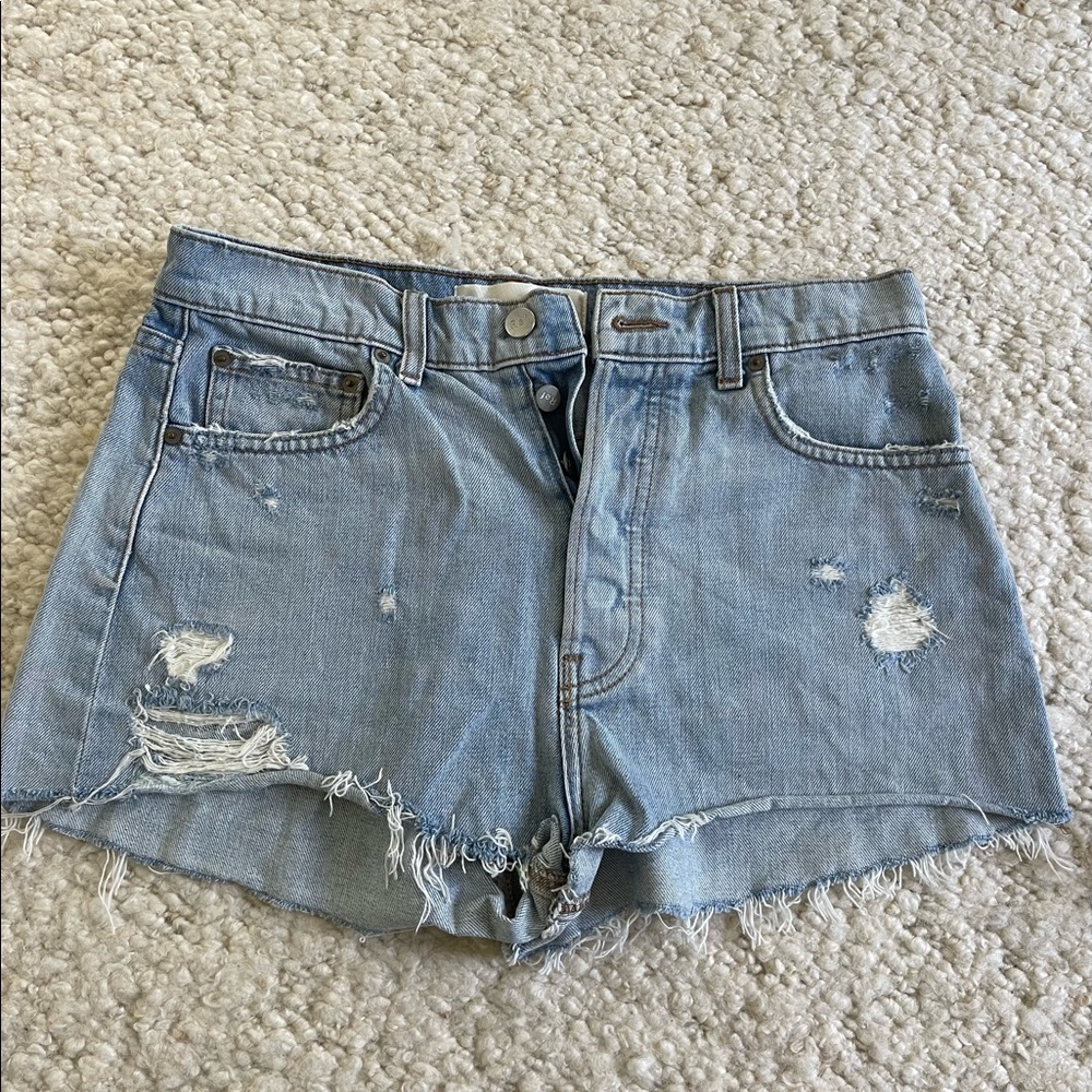 Reformation Jean Cut off shorts size 28